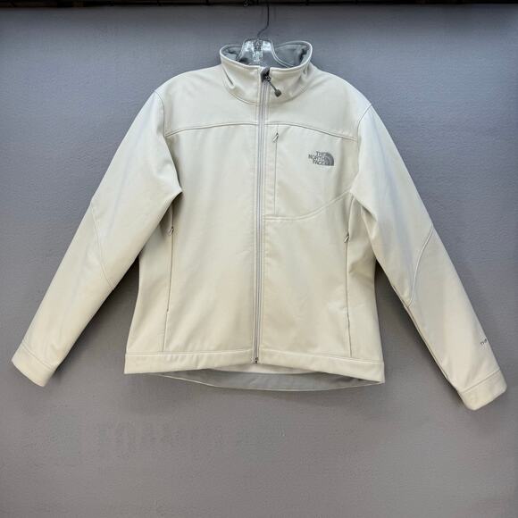 The North Face Jackets & Blazers - The North Face Soft Shell Jacket Women's M Off White TNF Apex Outdoor Gear